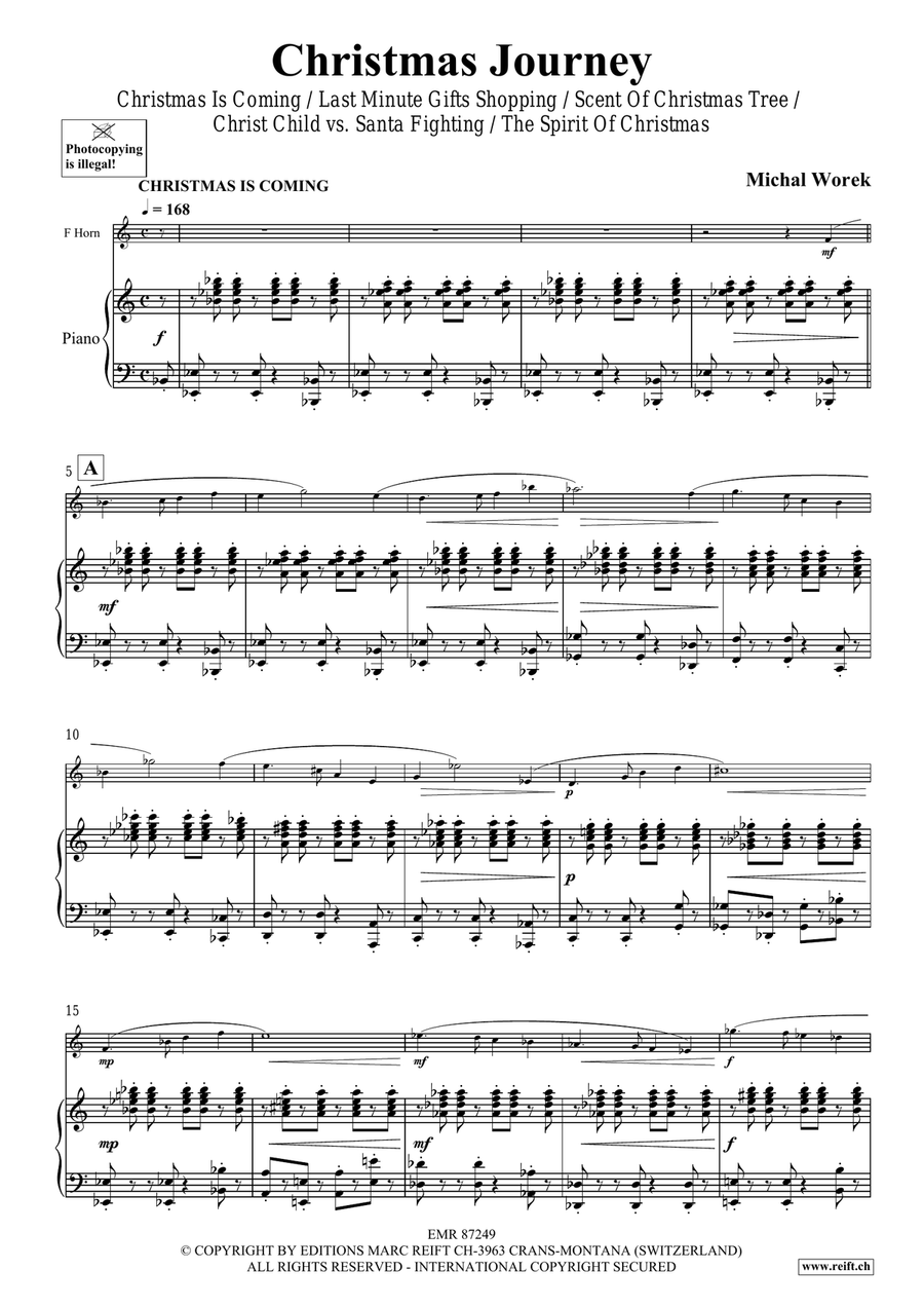 Christmas Journey Christmas Journey Horn scores gallery preview page 5