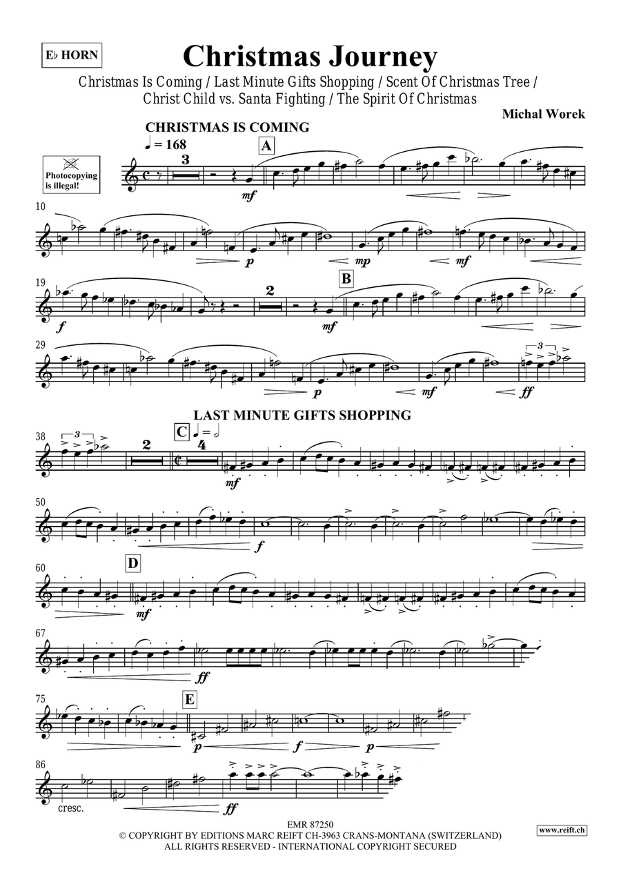 Christmas Journey Christmas Journey Horn scores gallery preview page 4