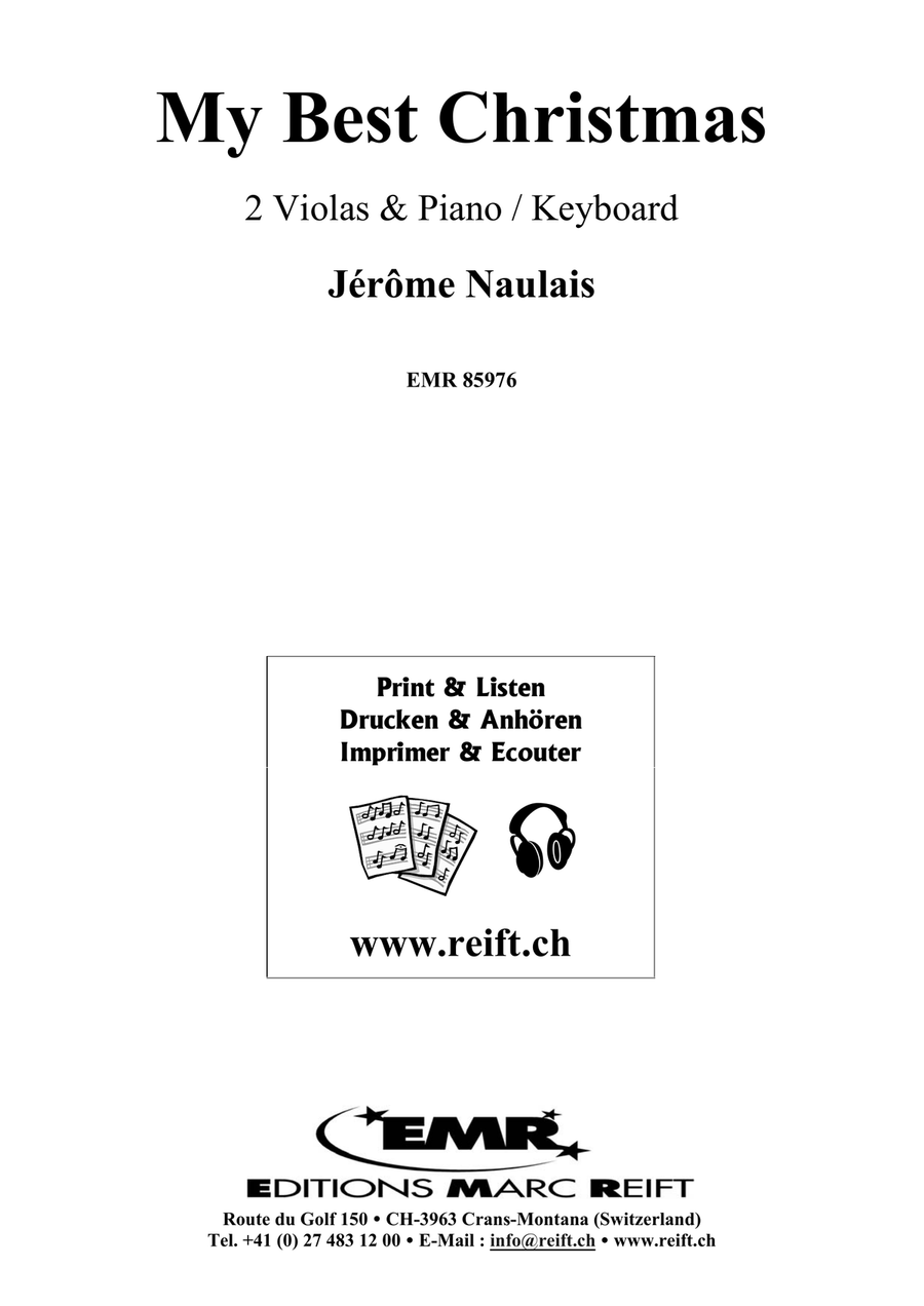 My Best Christmas My Best Christmas Viola scores gallery preview page 2