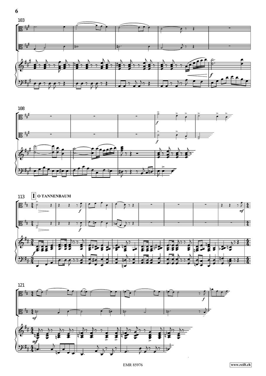 My Best Christmas My Best Christmas Viola scores gallery preview page 7