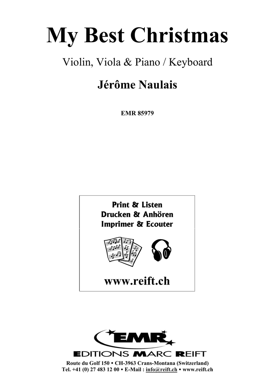 My Best Christmas My Best Christmas Viola scores gallery preview page 2