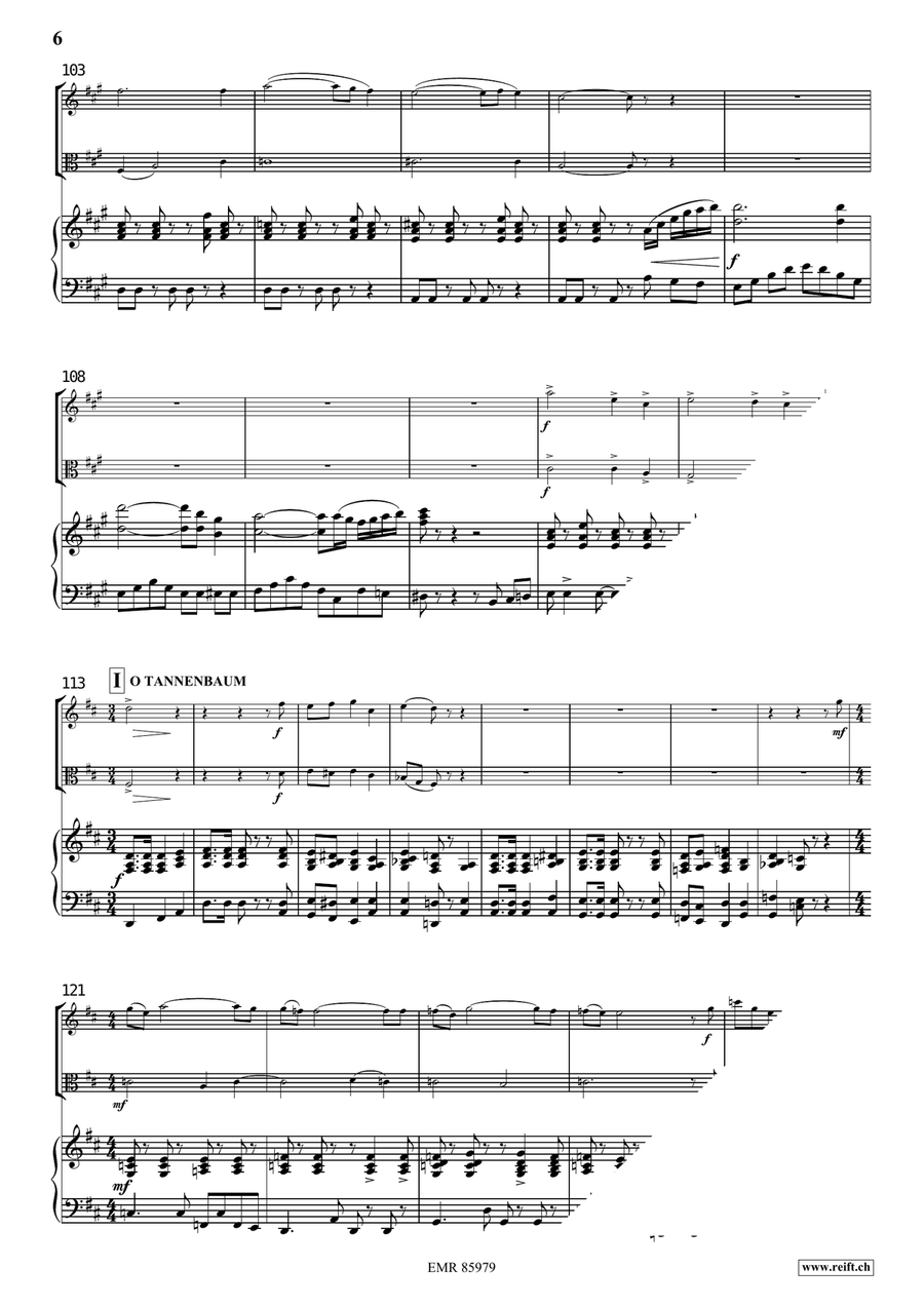 My Best Christmas My Best Christmas Viola scores gallery preview page 7