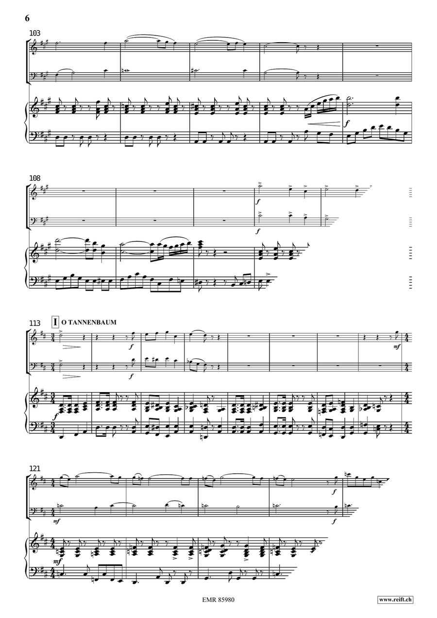 My Best Christmas My Best Christmas Piano Trio scores gallery preview page 7