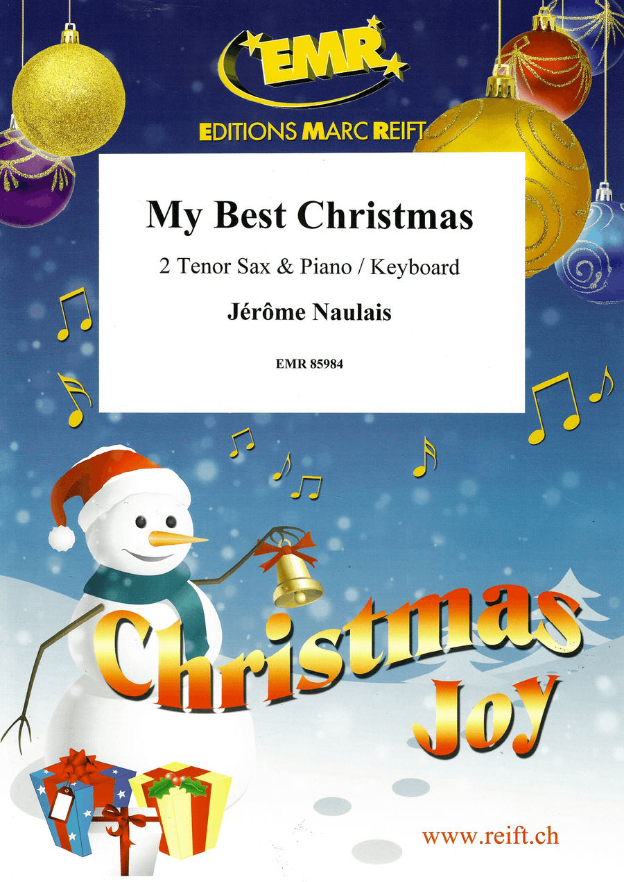 My Best Christmas My Best Christmas Tenor Saxophone scores gallery preview page 1