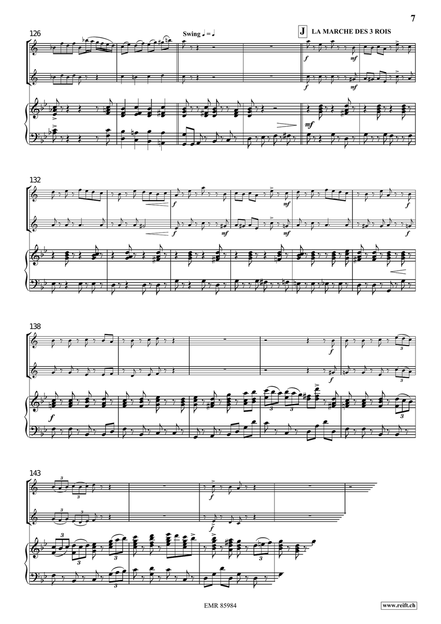 My Best Christmas My Best Christmas Tenor Saxophone scores gallery preview page 8