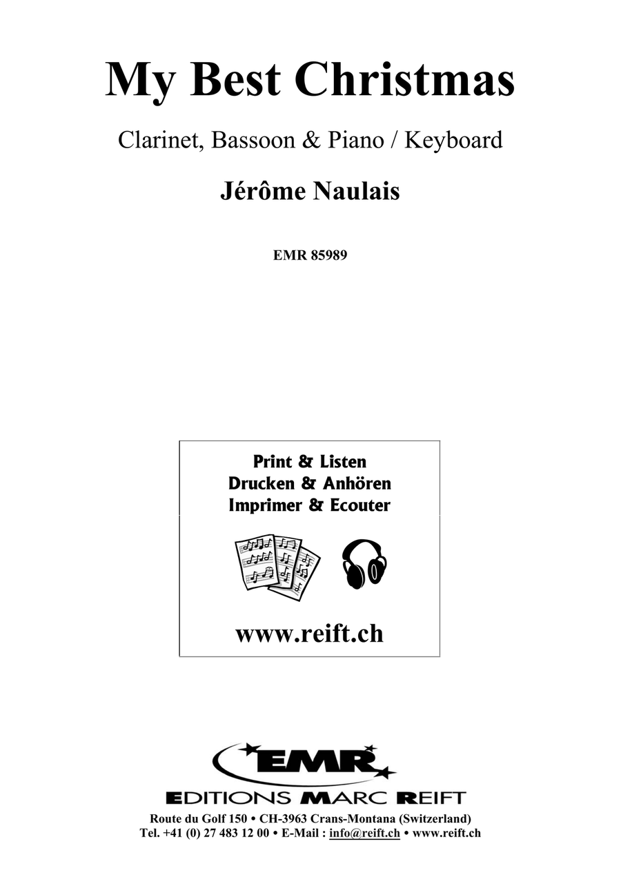 My Best Christmas My Best Christmas Bassoon scores gallery preview page 2