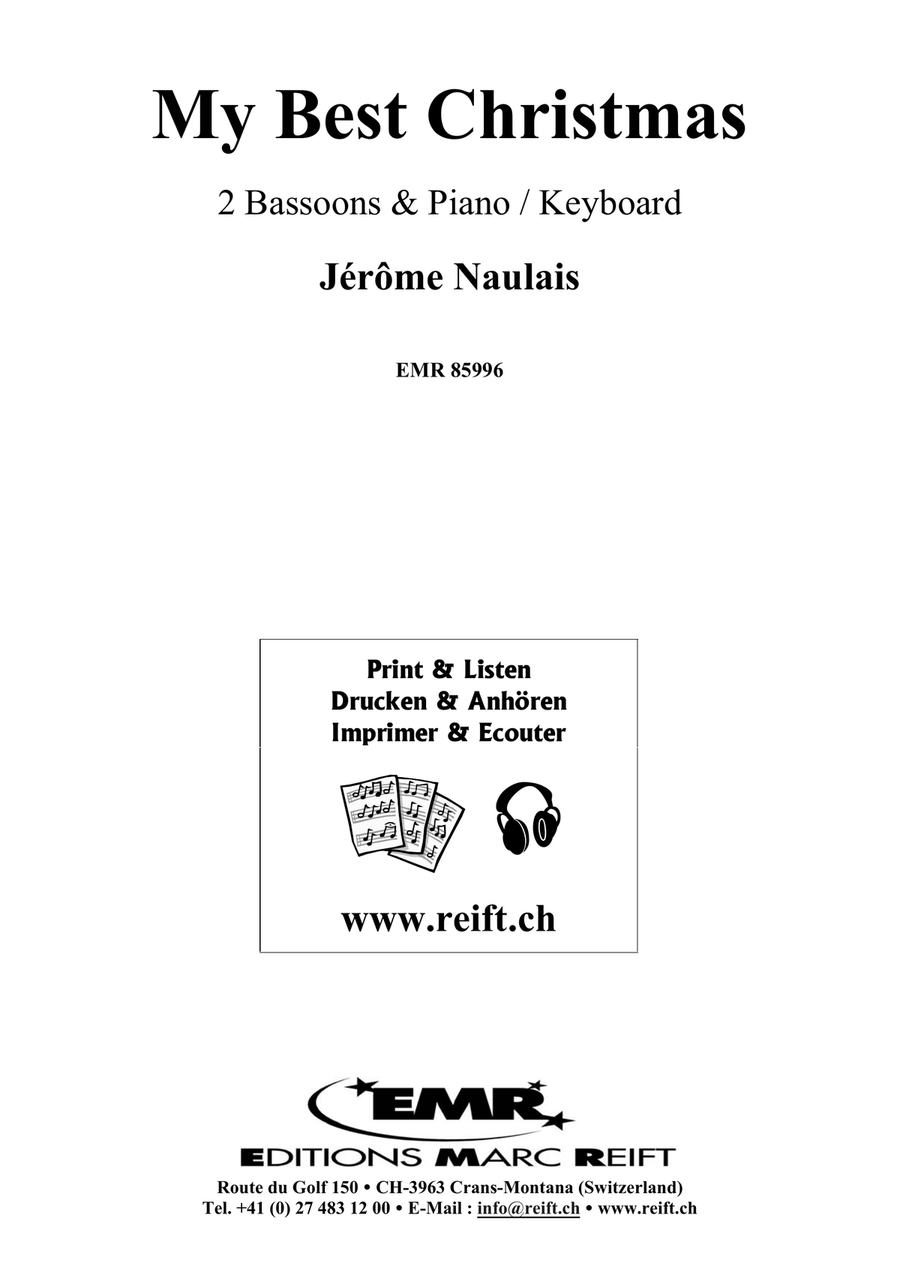 My Best Christmas My Best Christmas Bassoon scores gallery preview page 2