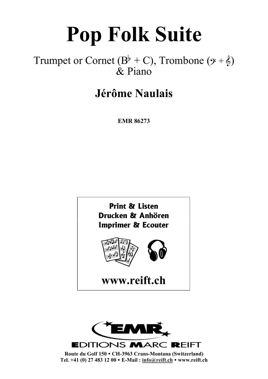 Pop Folk Suite Pop Folk Suite Cornet scores gallery preview page 2