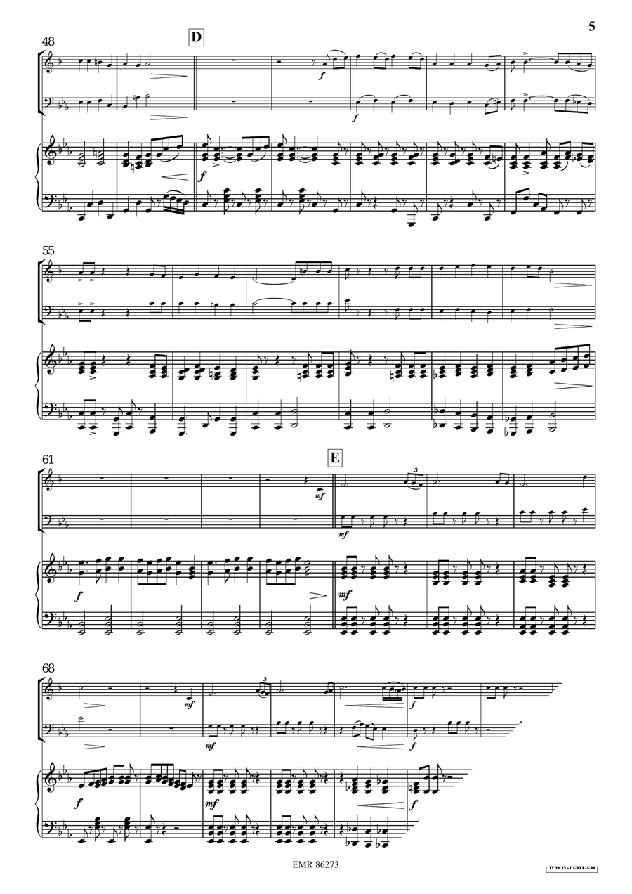 Pop Folk Suite Pop Folk Suite Cornet scores gallery preview page 6