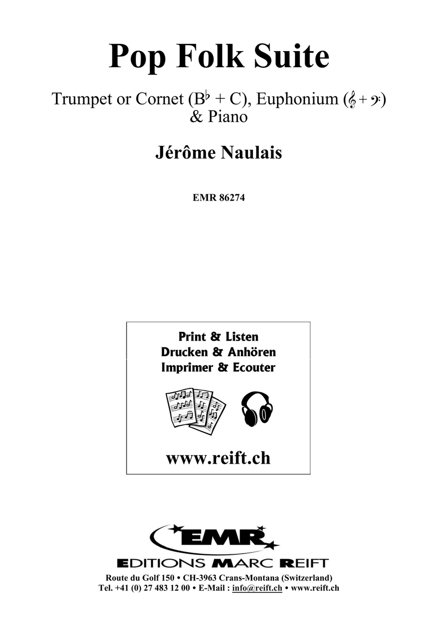 Pop Folk Suite Pop Folk Suite Cornet scores gallery preview page 2