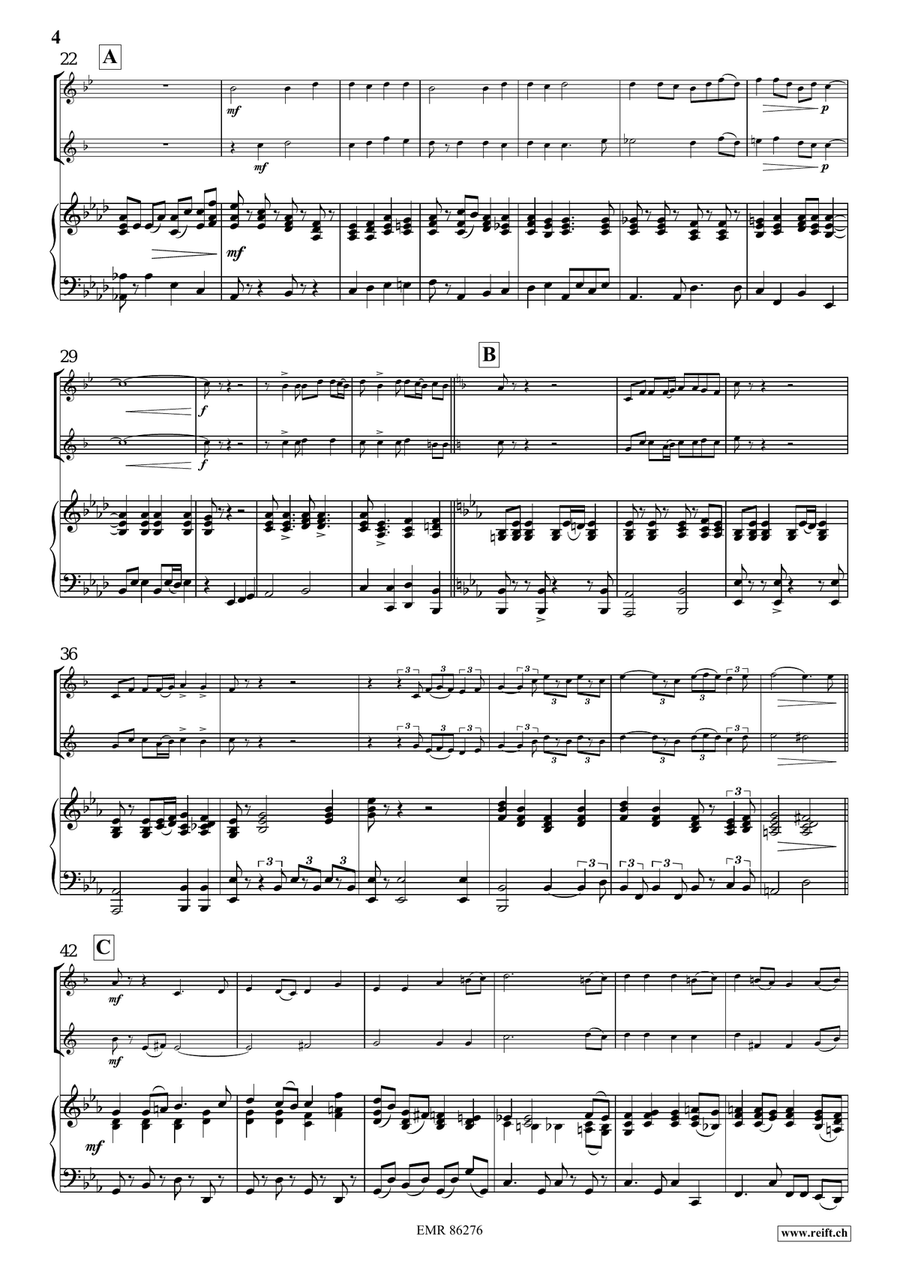 Pop Folk Suite Pop Folk Suite Cornet scores gallery preview page 5