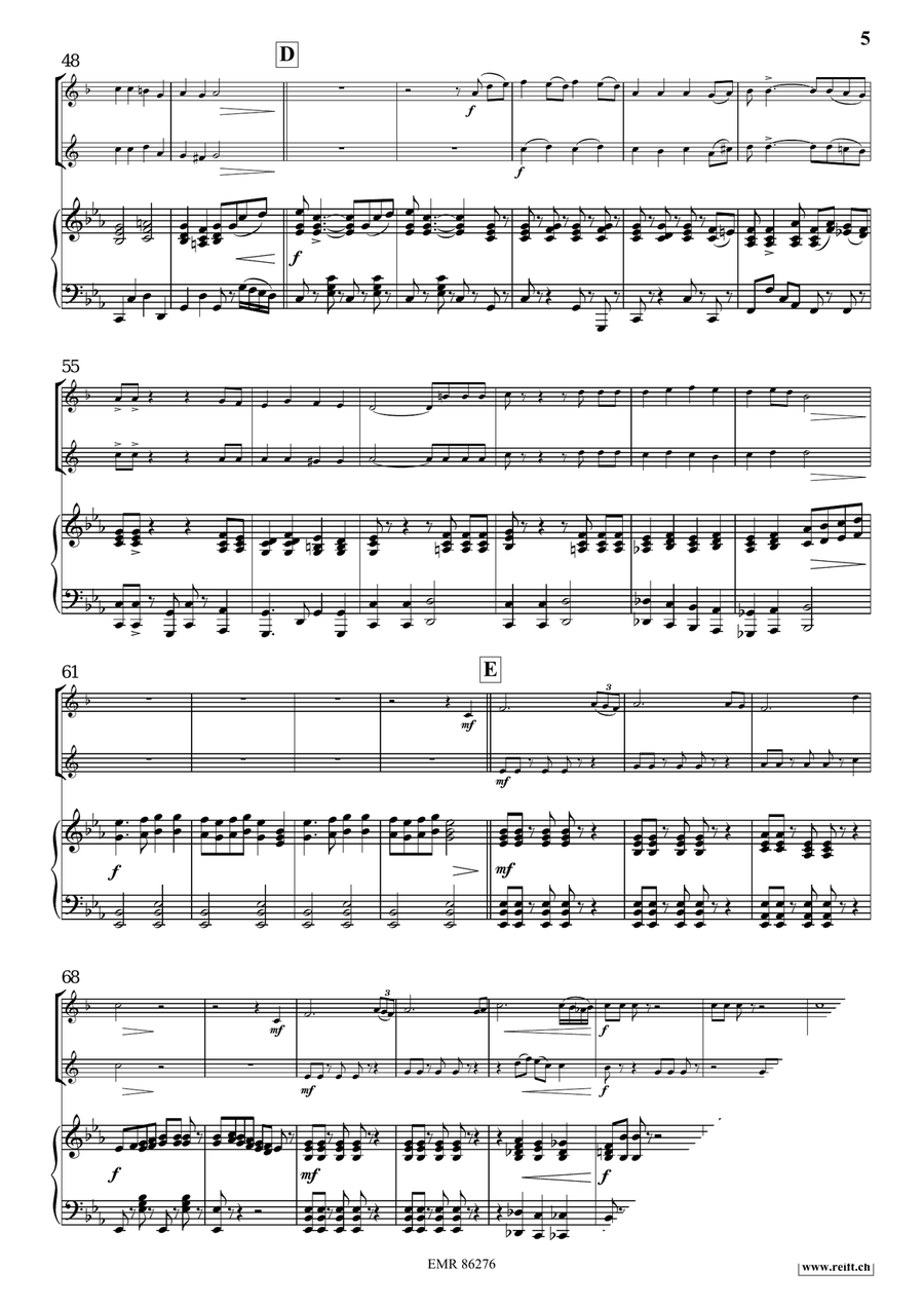 Pop Folk Suite Pop Folk Suite Cornet scores gallery preview page 6
