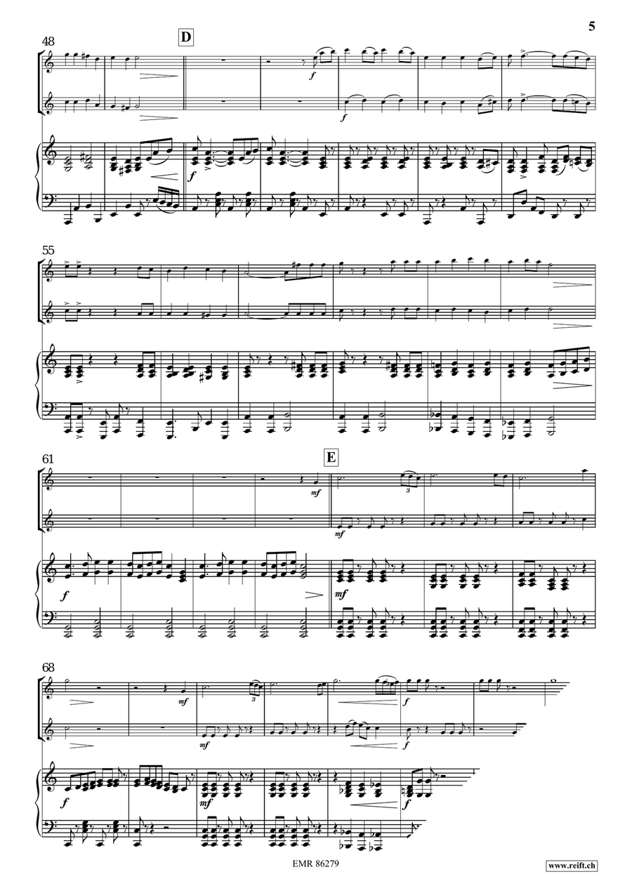 Pop Folk Suite Pop Folk Suite Violin scores gallery preview page 6