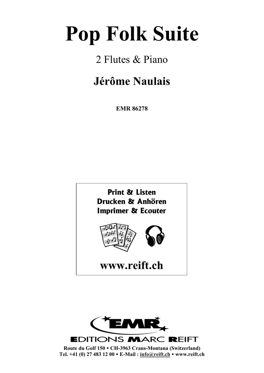 Pop Folk Suite Pop Folk Suite Flute Duet scores gallery preview page 2