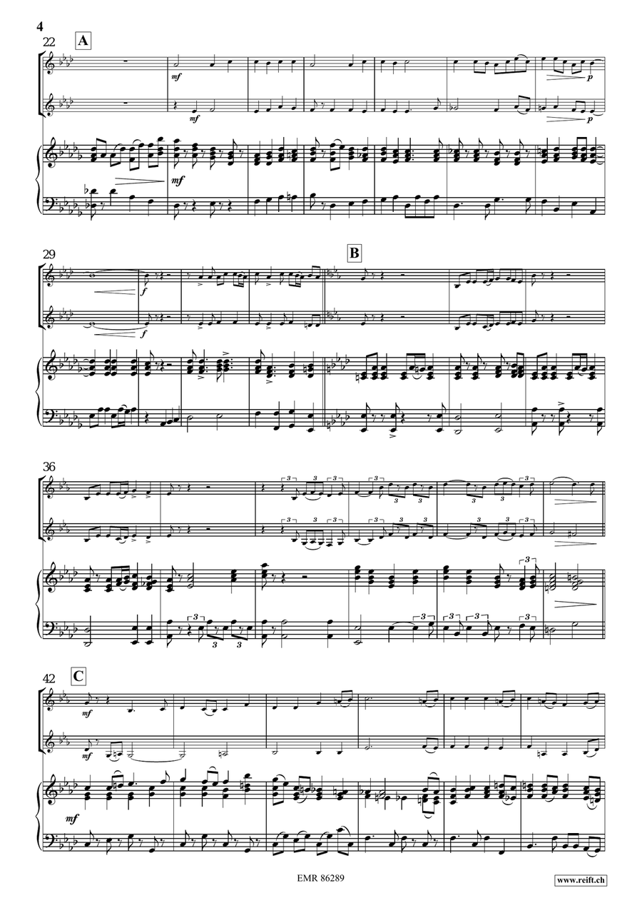 Pop Folk Suite Pop Folk Suite Horn scores gallery preview page 5