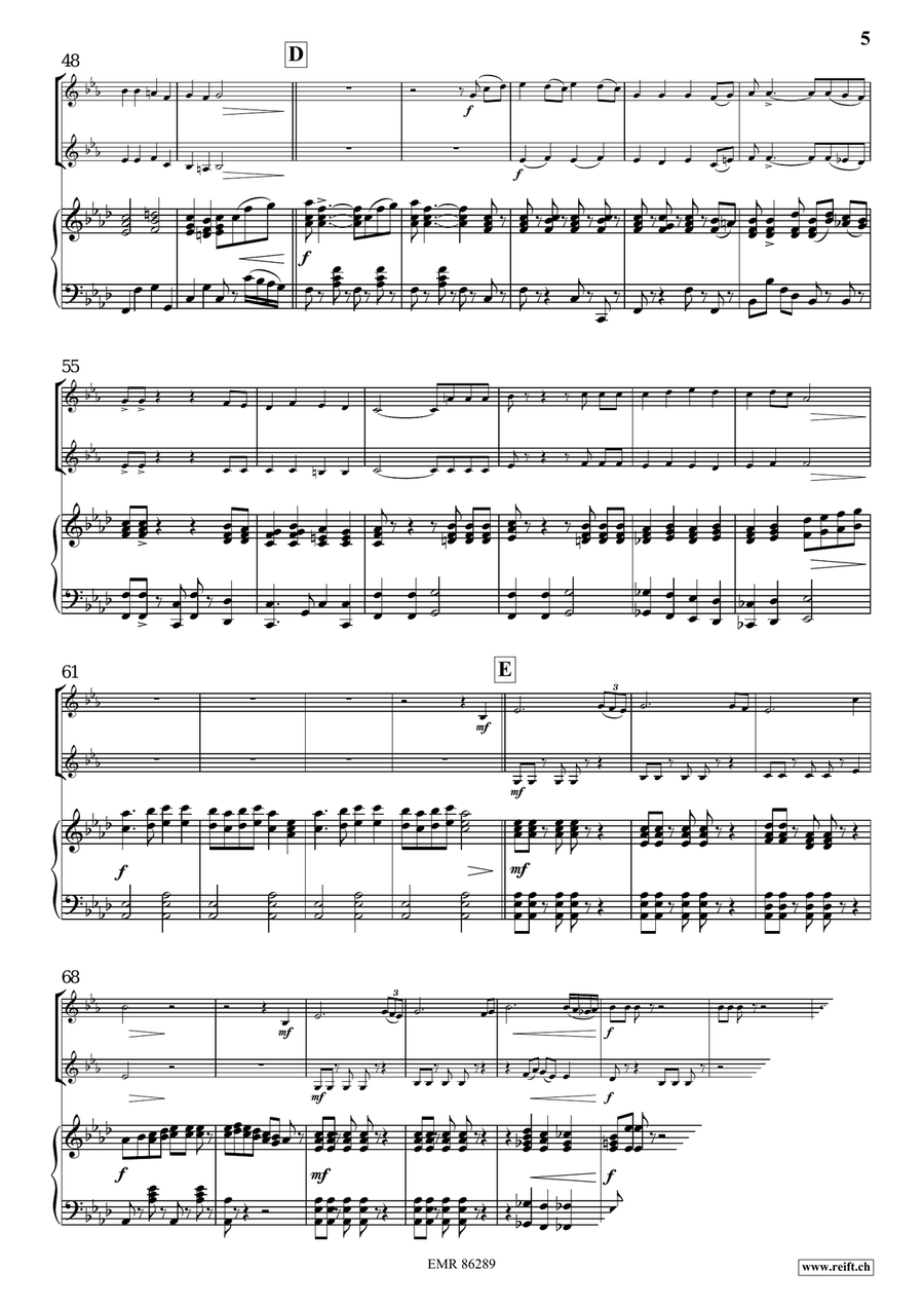 Pop Folk Suite Pop Folk Suite Horn scores gallery preview page 6