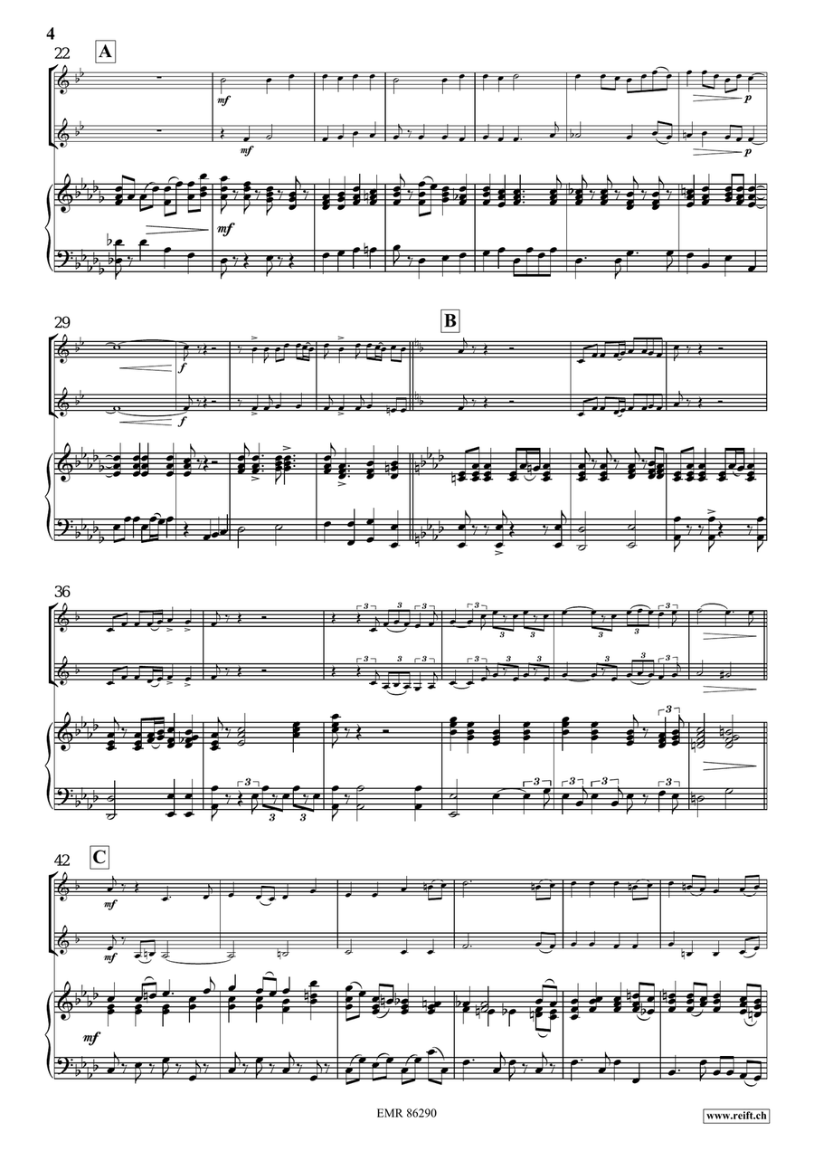 Pop Folk Suite Pop Folk Suite Horn scores gallery preview page 5