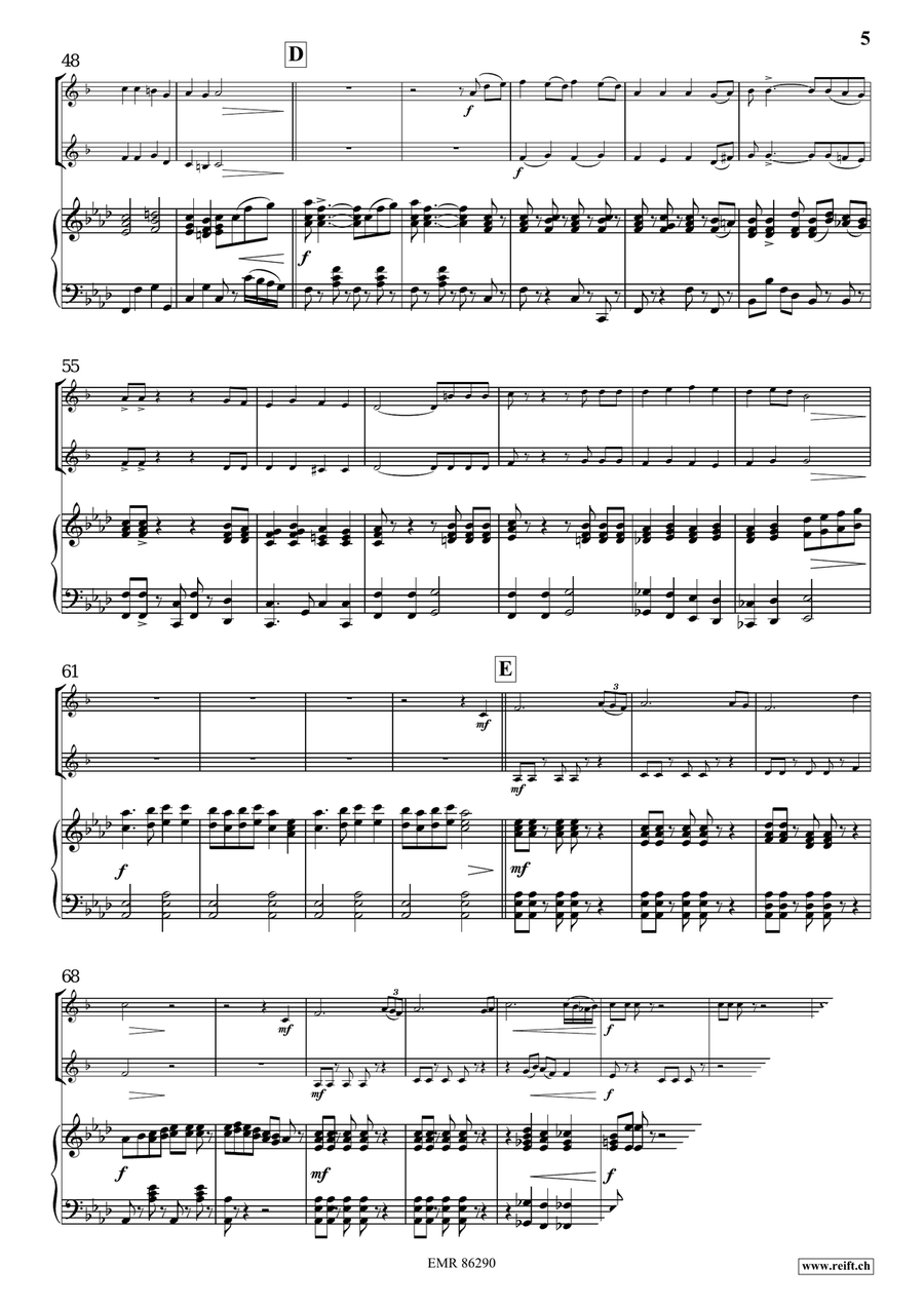 Pop Folk Suite Pop Folk Suite Horn scores gallery preview page 6