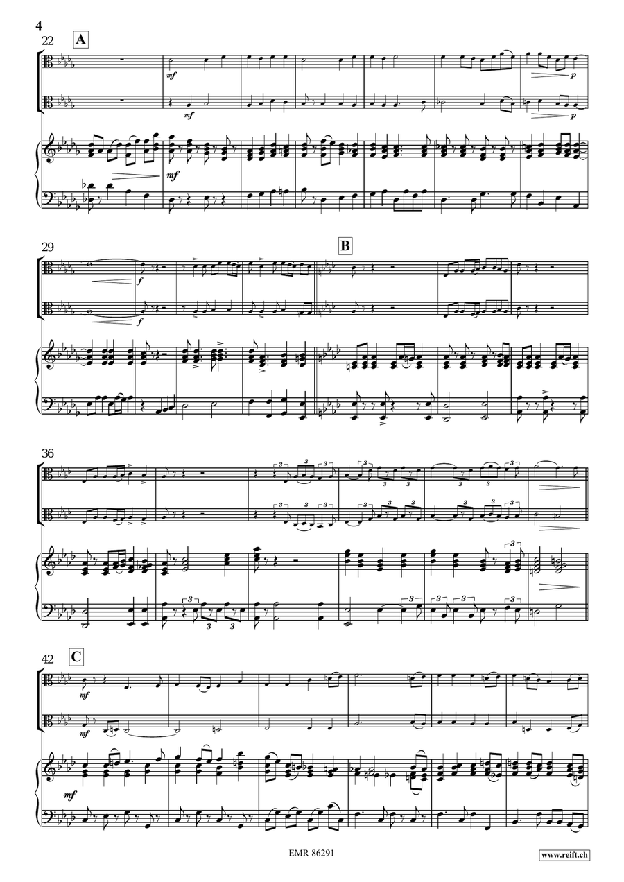 Pop Folk Suite Pop Folk Suite Piano Accompaniment scores gallery preview page 5