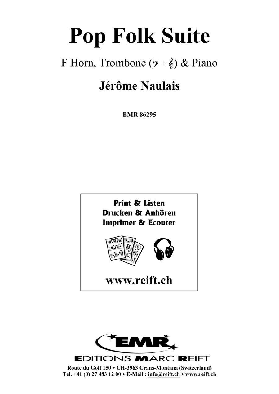 Pop Folk Suite Pop Folk Suite Horn scores gallery preview page 2