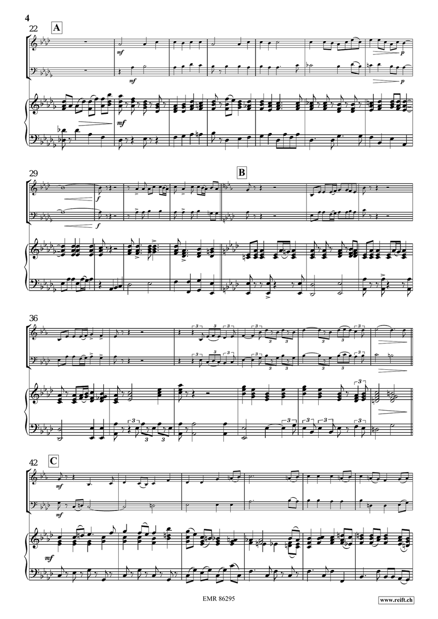 Pop Folk Suite Pop Folk Suite Horn scores gallery preview page 5