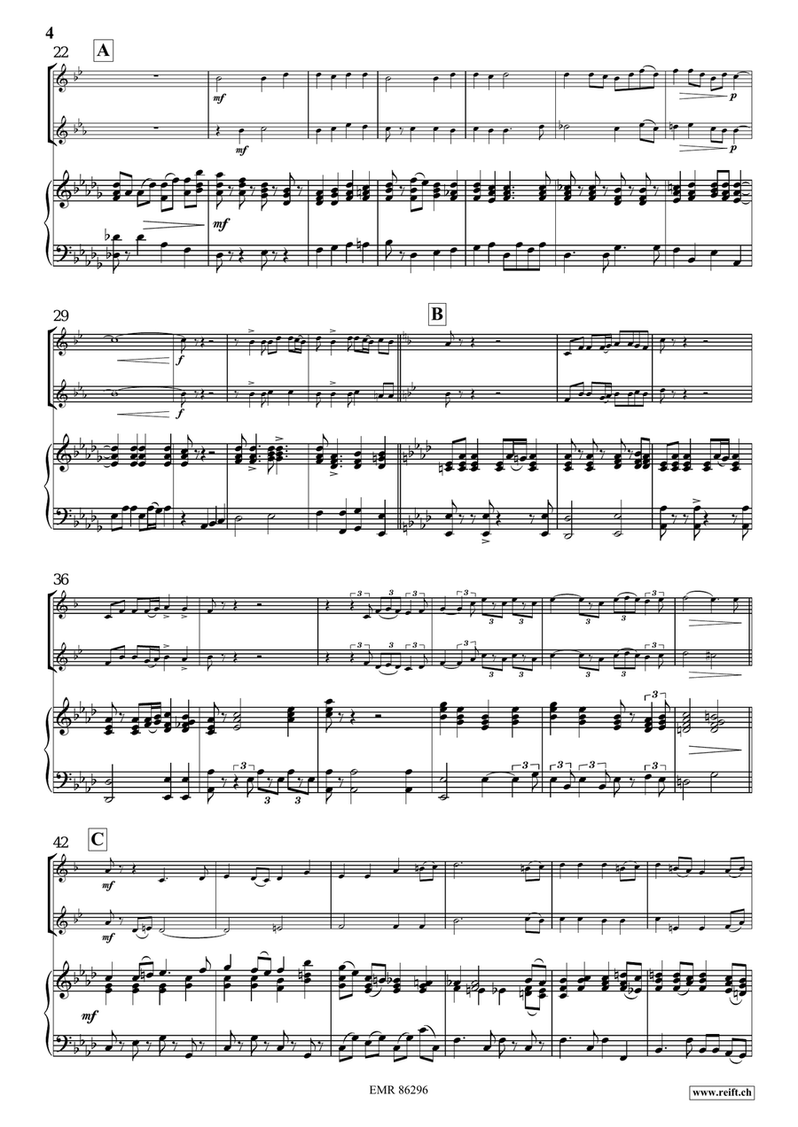 Pop Folk Suite Pop Folk Suite Euphonium scores gallery preview page 5