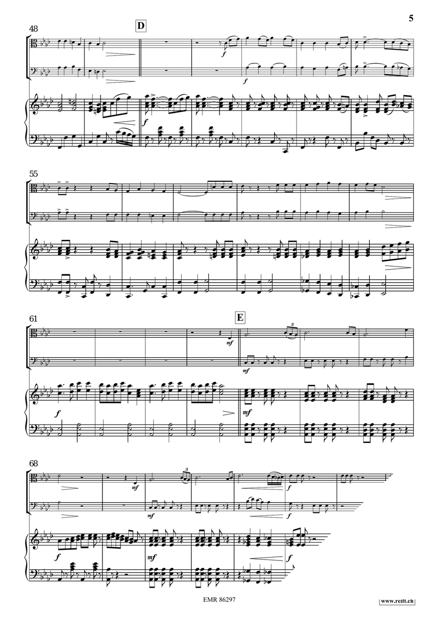 Pop Folk Suite Pop Folk Suite Piano Accompaniment scores gallery preview page 6