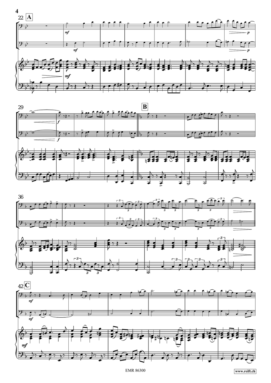 Pop Folk Suite Pop Folk Suite Bassoon scores gallery preview page 5