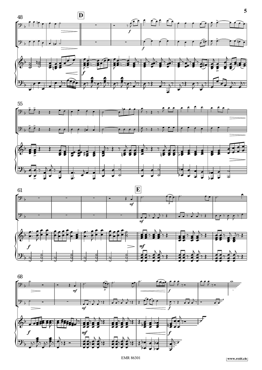 Pop Folk Suite Pop Folk Suite Cello scores gallery preview page 6