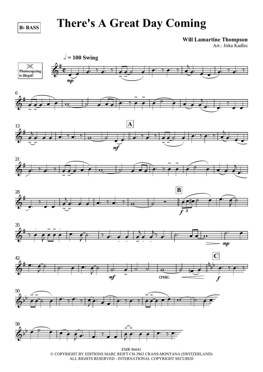 There's A Great Day Coming Voice Solo scores gallery preview page 3