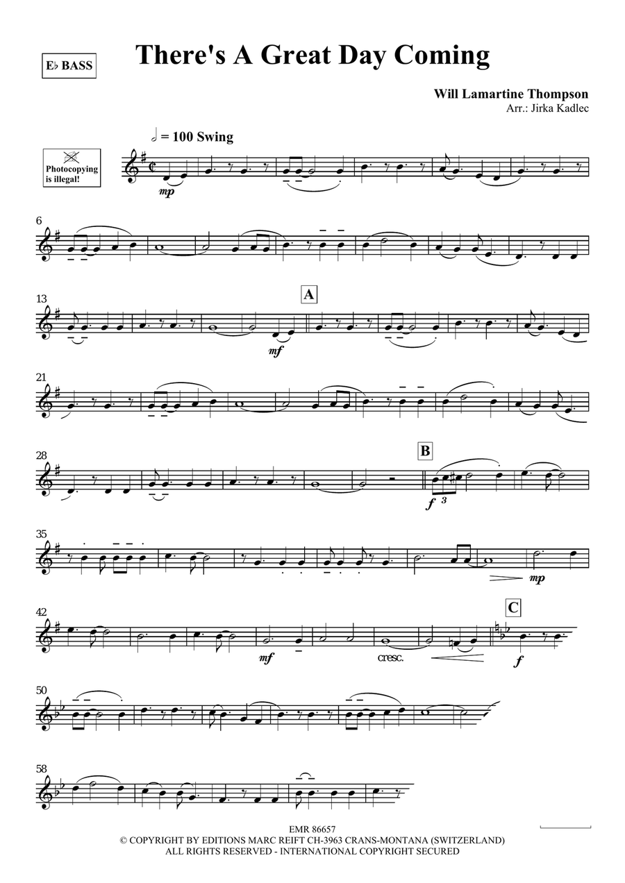 There's A Great Day Coming Voice Solo scores gallery preview page 3