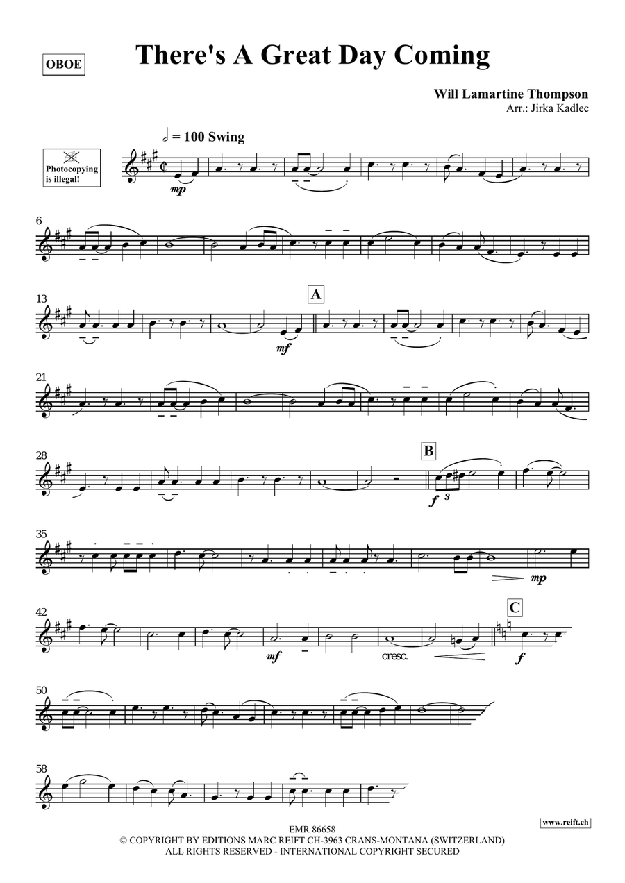 There's A Great Day Coming Piano Accompaniment scores gallery preview page 3