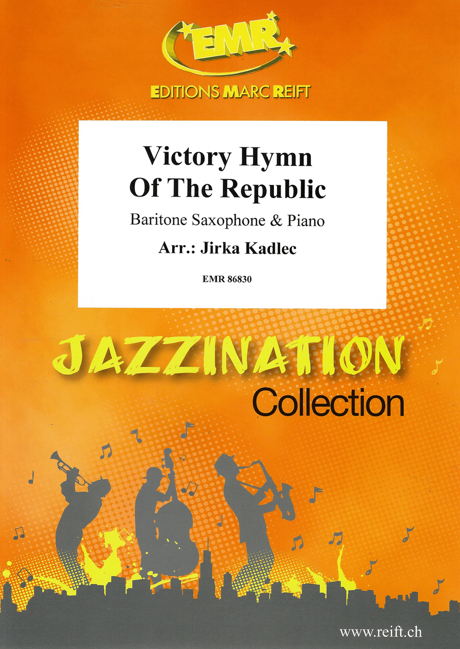 Victory Hymn Of The Republic Baritone Saxophone scores gallery preview page 1