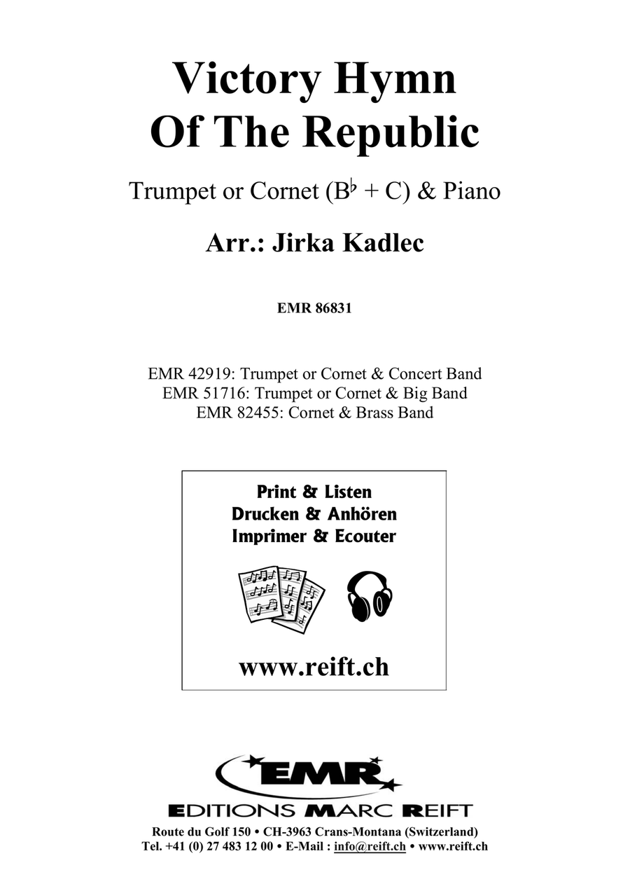 Victory Hymn Of The Republic Cornet scores gallery preview page 2