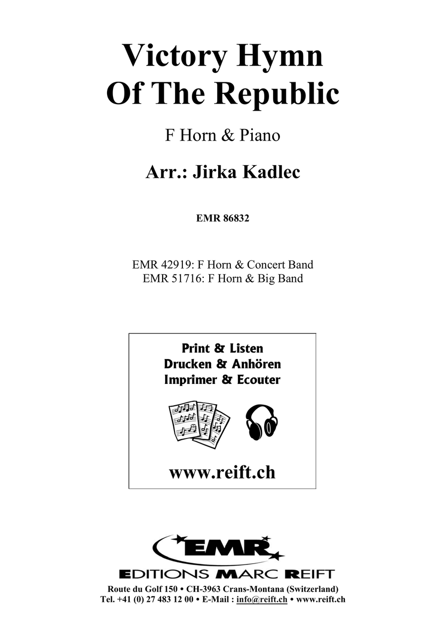 Victory Hymn Of The Republic Horn scores gallery preview page 2