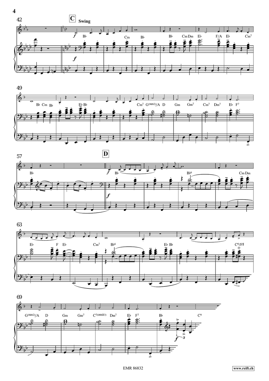 Victory Hymn Of The Republic Horn scores gallery preview page 5