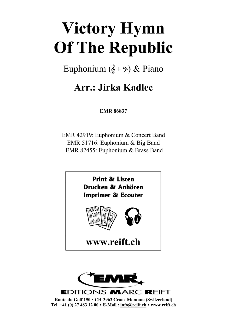 Victory Hymn Of The Republic Euphonium scores gallery preview page 2