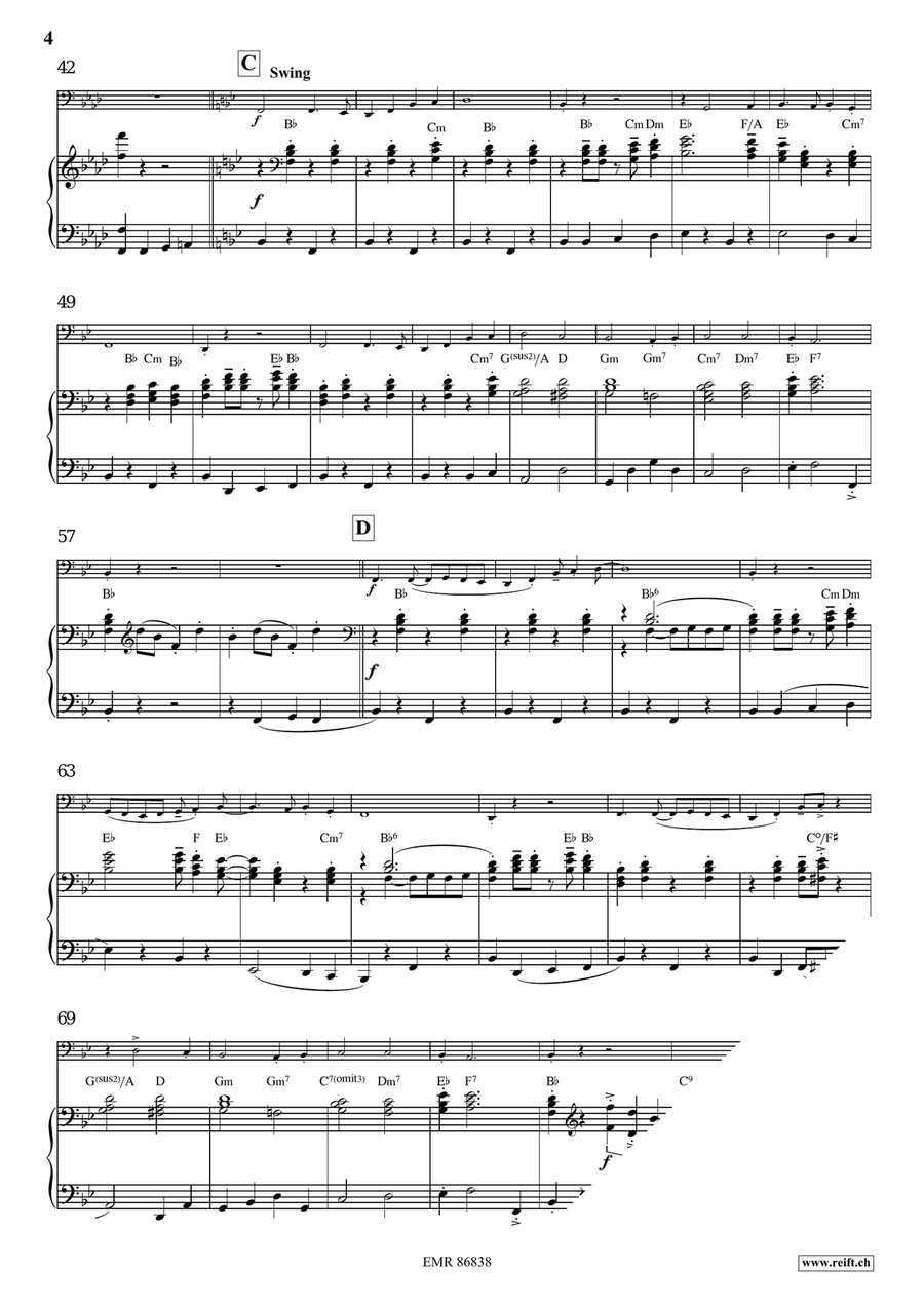 Victory Hymn Of The Republic Tuba scores gallery preview page 5