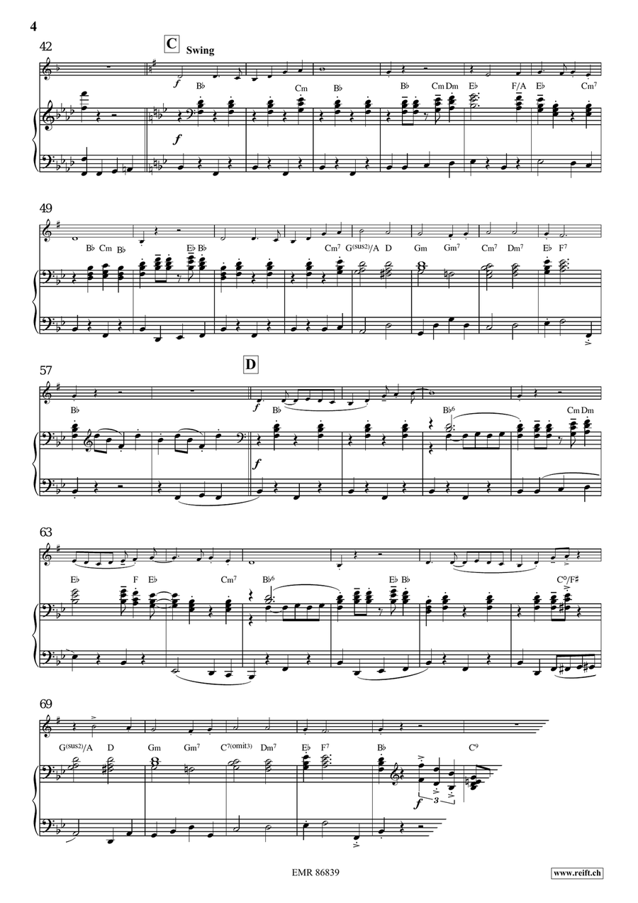 Victory Hymn Of The Republic Cornet scores gallery preview page 5