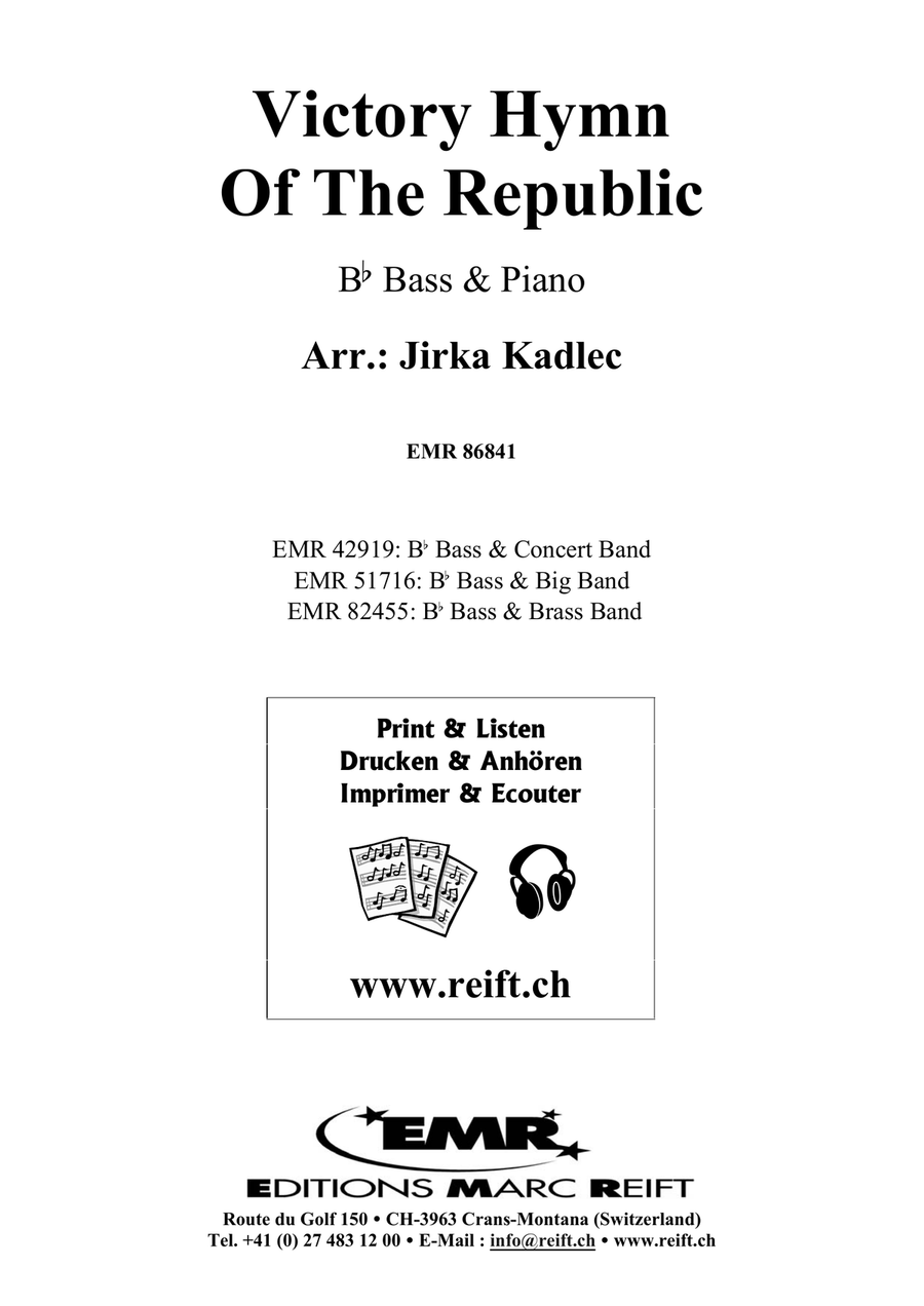 Victory Hymn Of The Republic Voice Solo scores gallery preview page 2