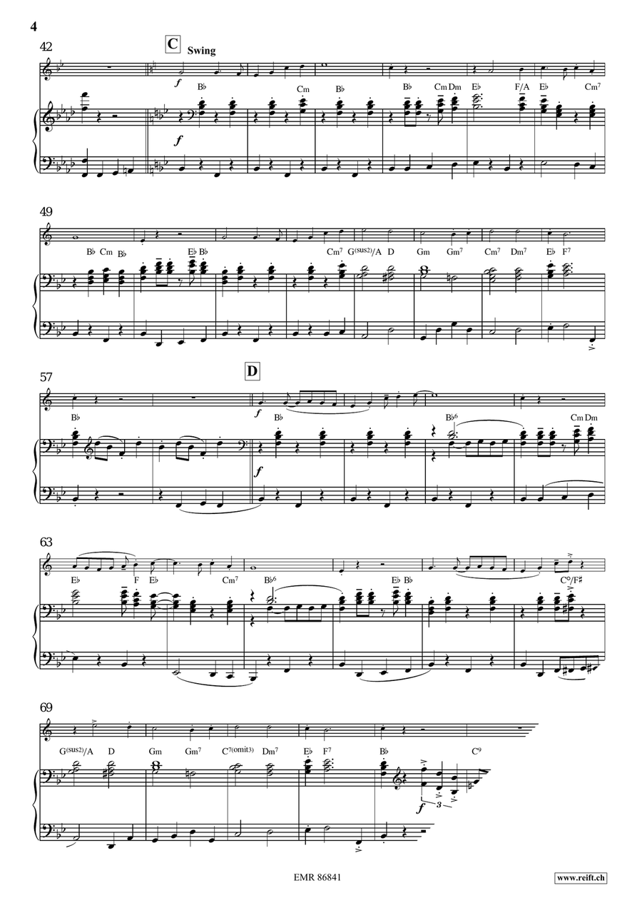Victory Hymn Of The Republic Voice Solo scores gallery preview page 5