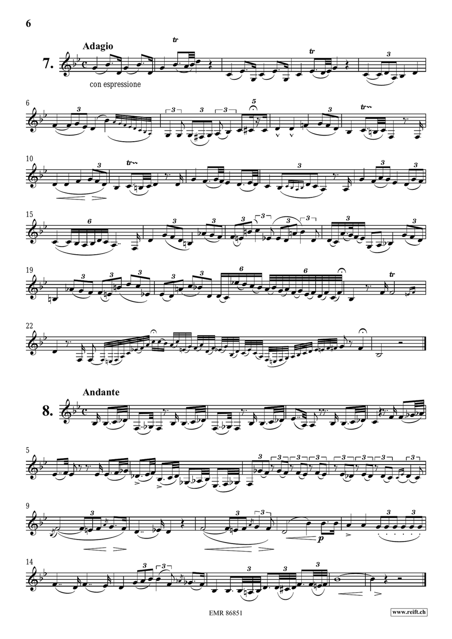 L' Art De Chanter L' Art De Chanter Bass Clarinet scores gallery preview page 6
