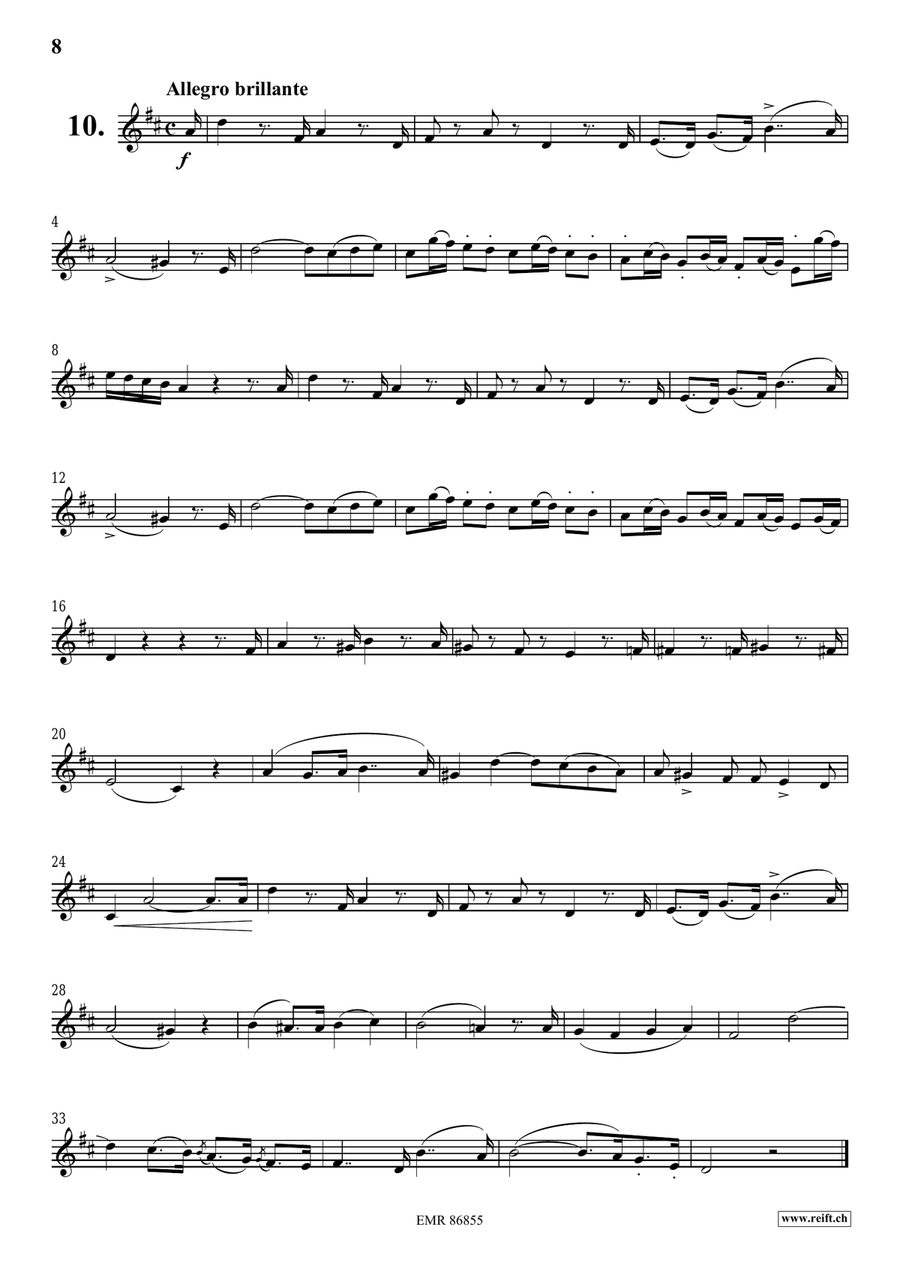 L' Art De Chanter L' Art De Chanter Baritone Saxophone scores gallery preview page 8