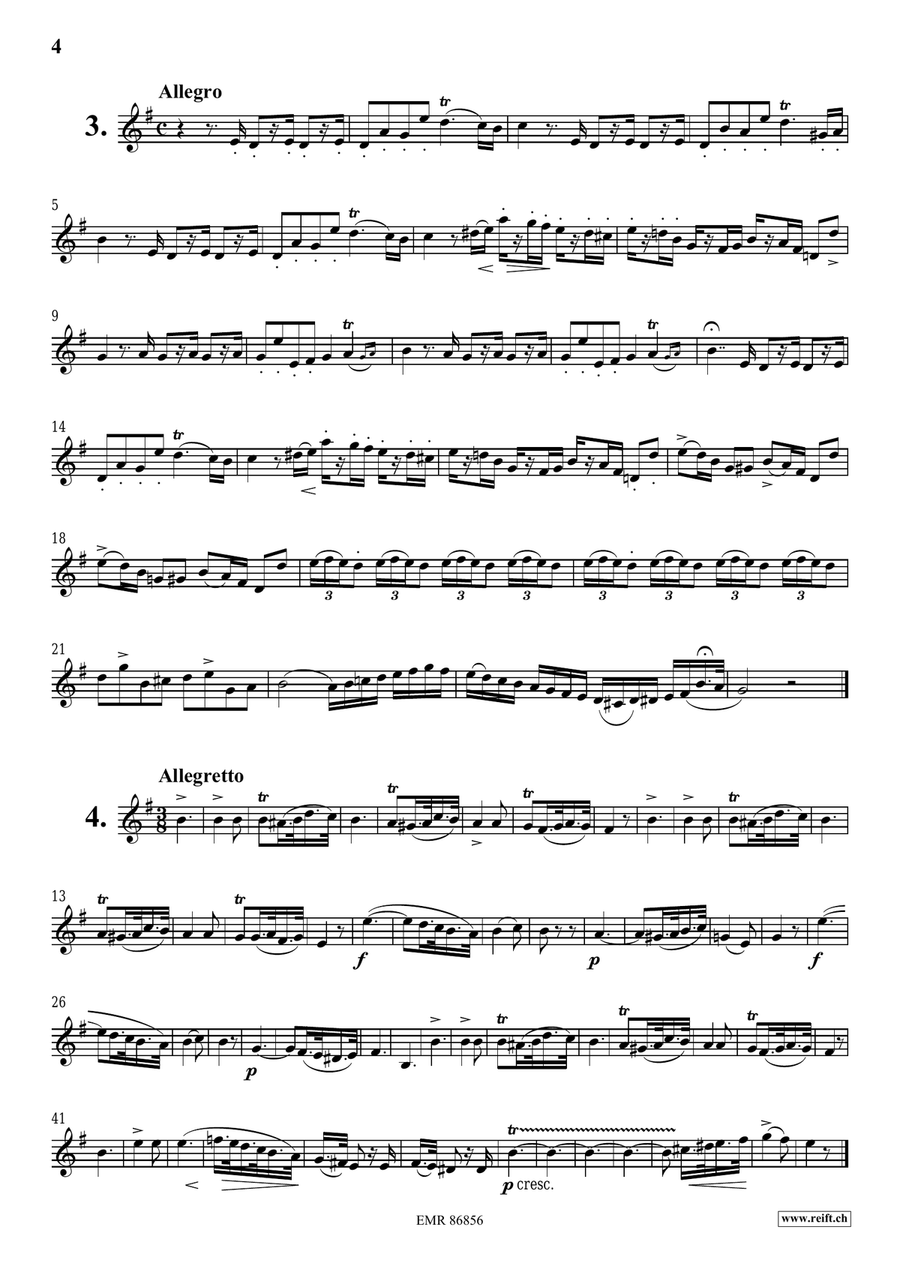 L' Art De Chanter L' Art De Chanter Cornet scores gallery preview page 4