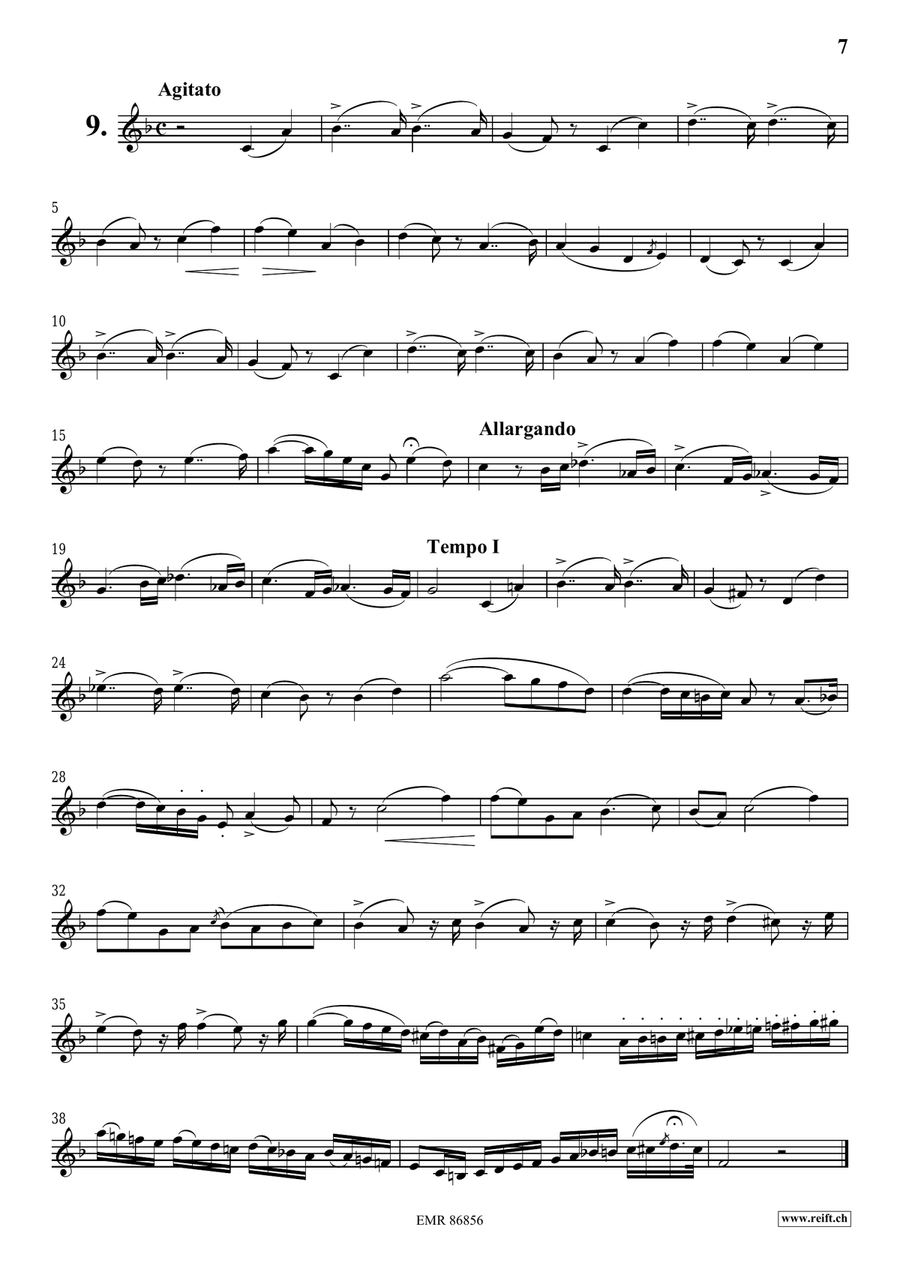 L' Art De Chanter L' Art De Chanter Cornet scores gallery preview page 7
