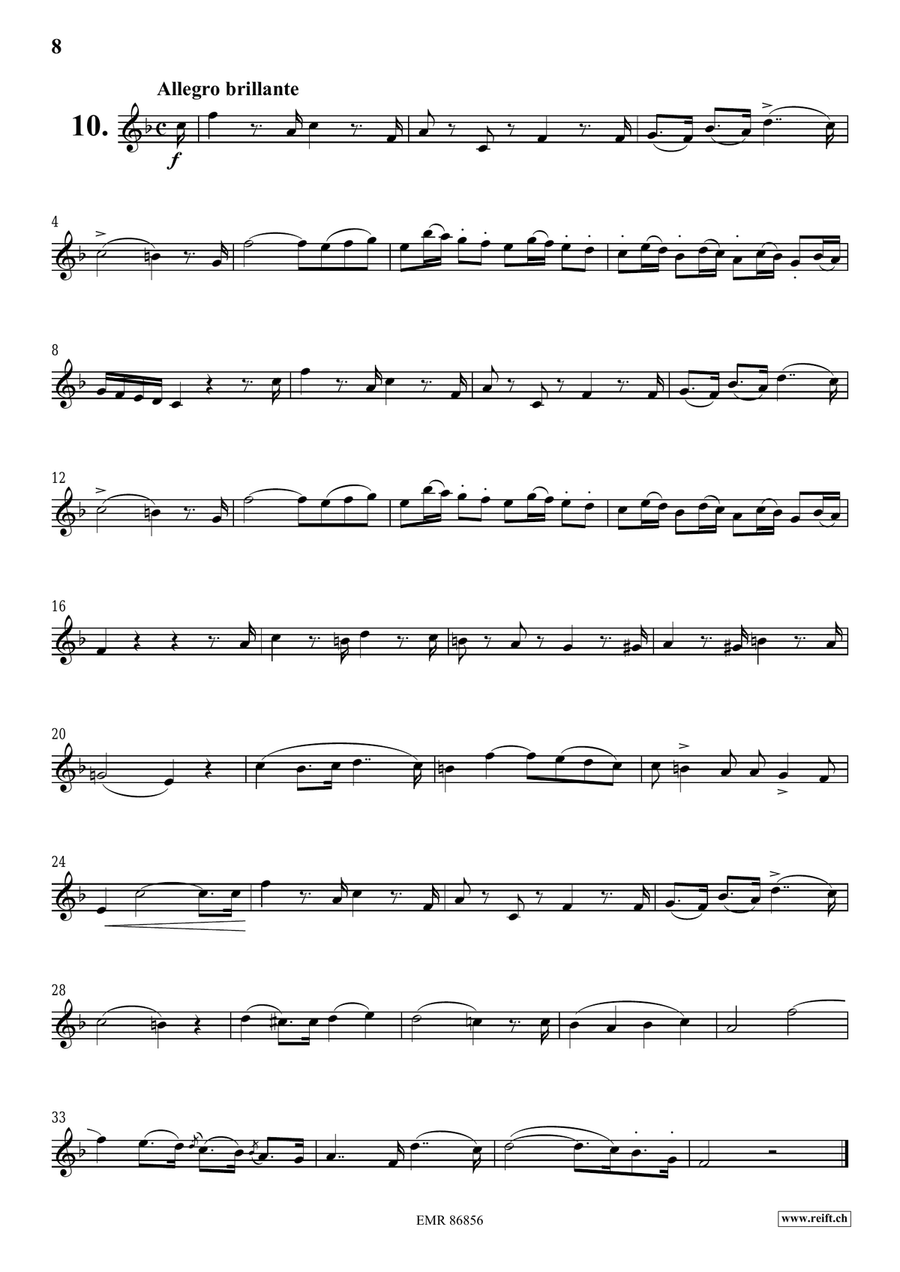 L' Art De Chanter L' Art De Chanter Cornet scores gallery preview page 8