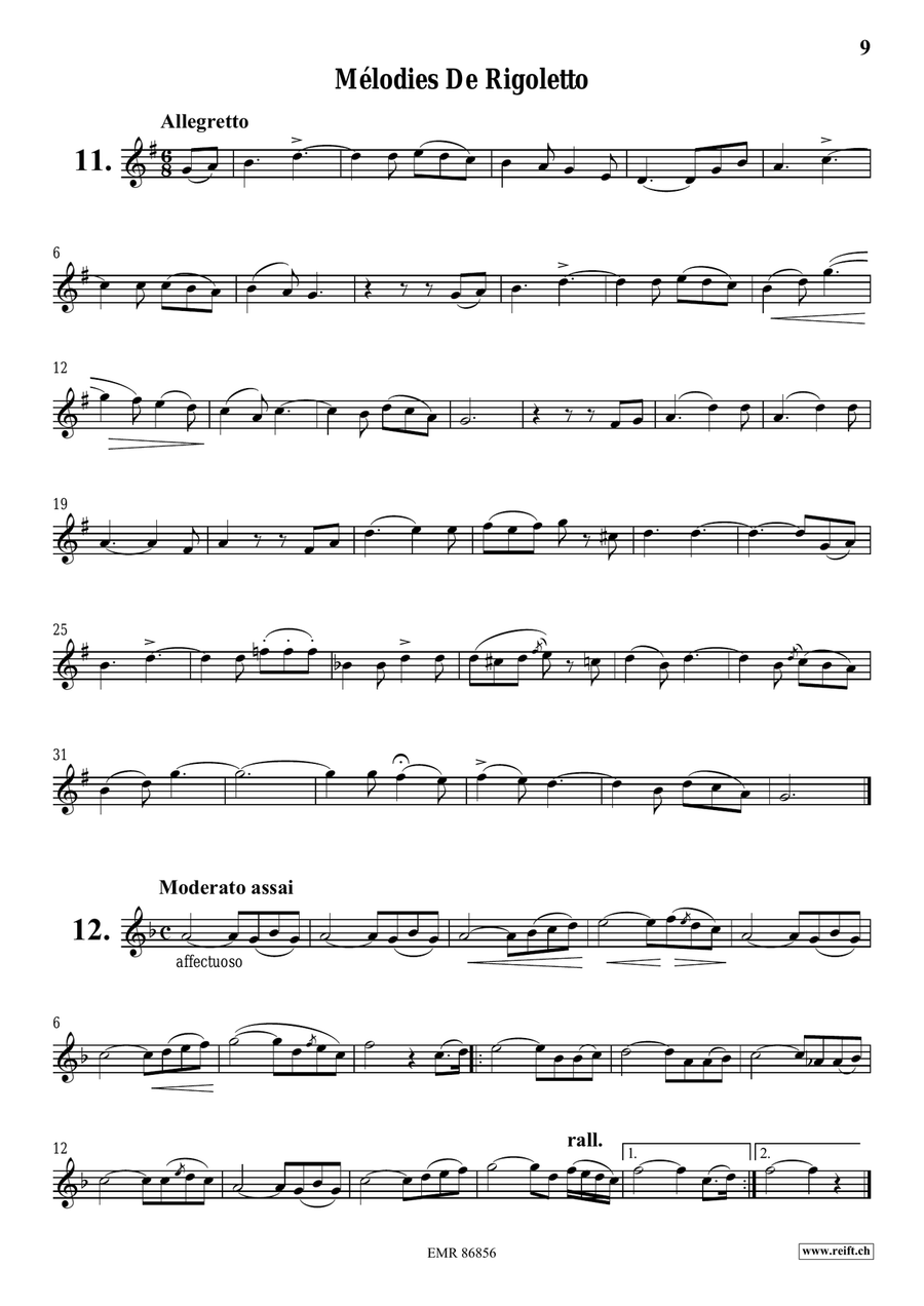 L' Art De Chanter L' Art De Chanter Cornet scores gallery preview page 9