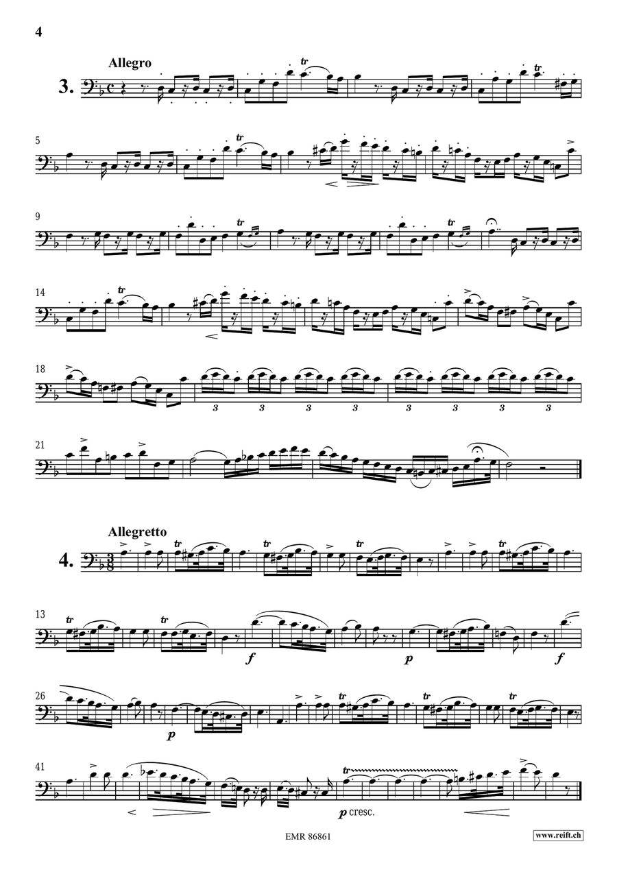 L' Art De Chanter L' Art De Chanter Trombone scores gallery preview page 4
