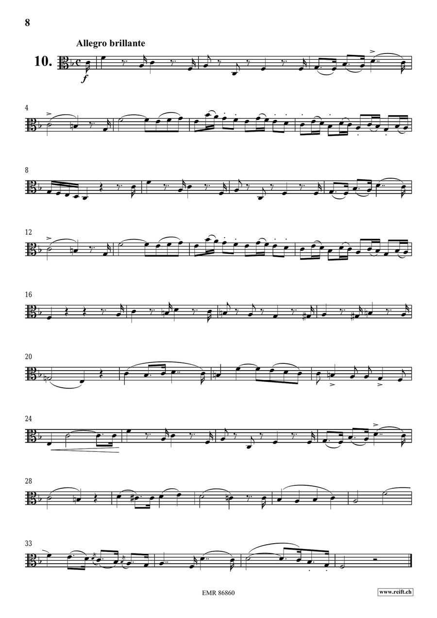 L' Art De Chanter L' Art De Chanter Trombone Solo scores gallery preview page 8
