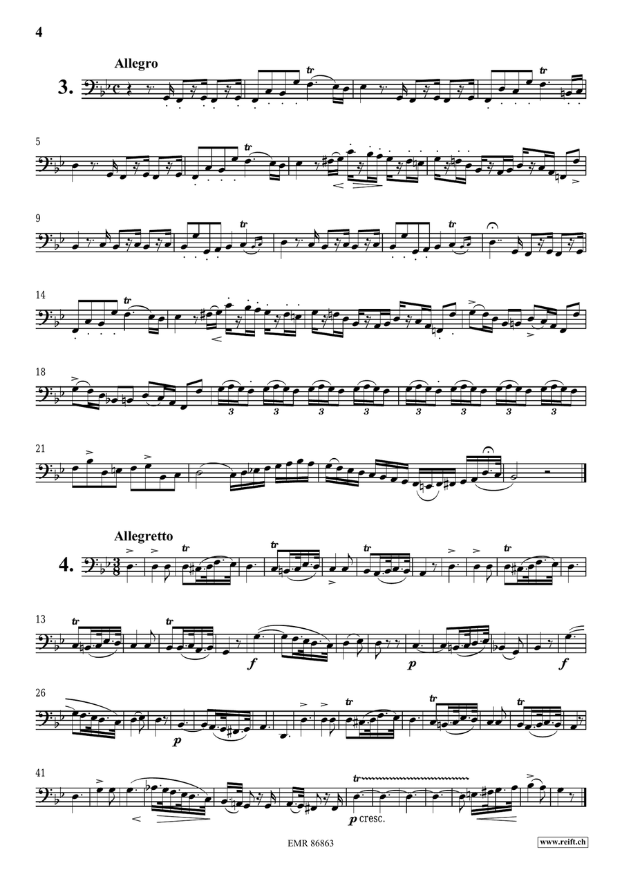 L' Art De Chanter L' Art De Chanter Bass Trombone scores gallery preview page 4